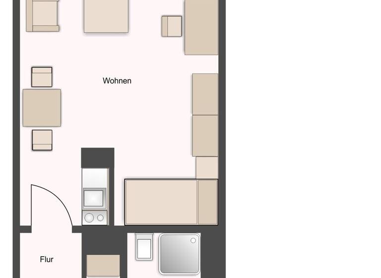 Studio zur Miete 480 € 1 Zimmer 35 m² 19. Geschoss Hindemithstraße 39 Lerchenberg Mainz 55127