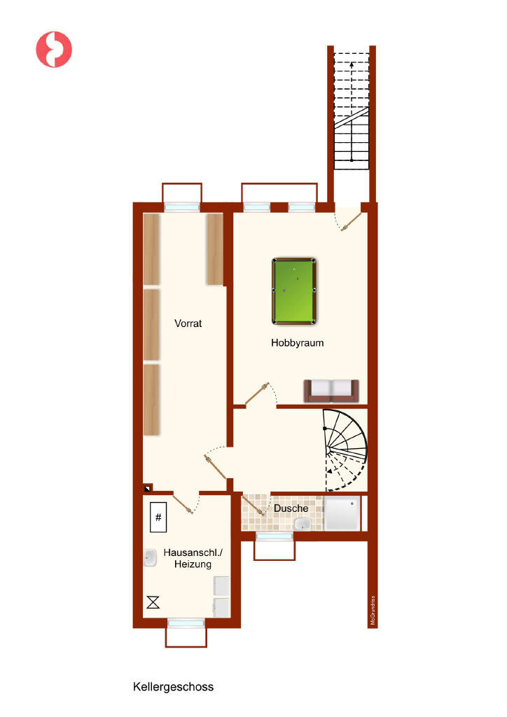 Reihenmittelhaus zum Kauf 263.000 € 5 Zimmer 125 m²<br/>Wohnfläche 221 m²<br/>Grundstück Venn Mönchengladbach 41068