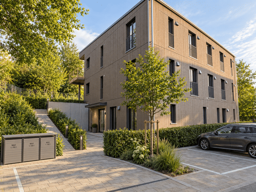 Terrassenwohnung zur Miete - Erstbezug 580 € 3,5 Zimmer 85 m² Geschoss EG/3 frei ab 01.10.2026 Bahnhofstraße Eschenbach Eschenbach i.d.OPf. 92676