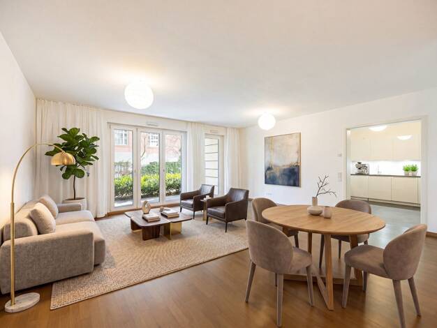Wohnung zum Kauf 780.000 € 2 Zimmer 84 m² EG Neuhausen-Nymphenburg München 80636