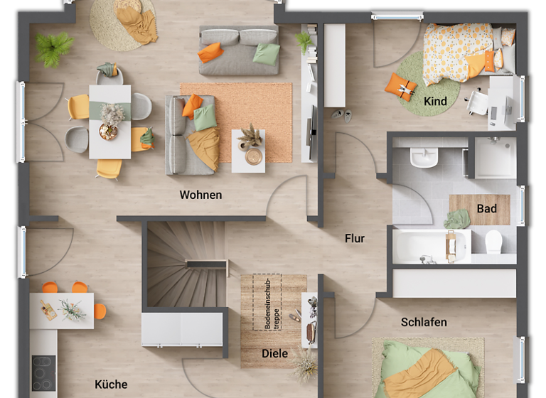 Bungalow zum Kauf 265.650 € 3 Zimmer 90 m² 504 m² Grundstück Gommern 39245