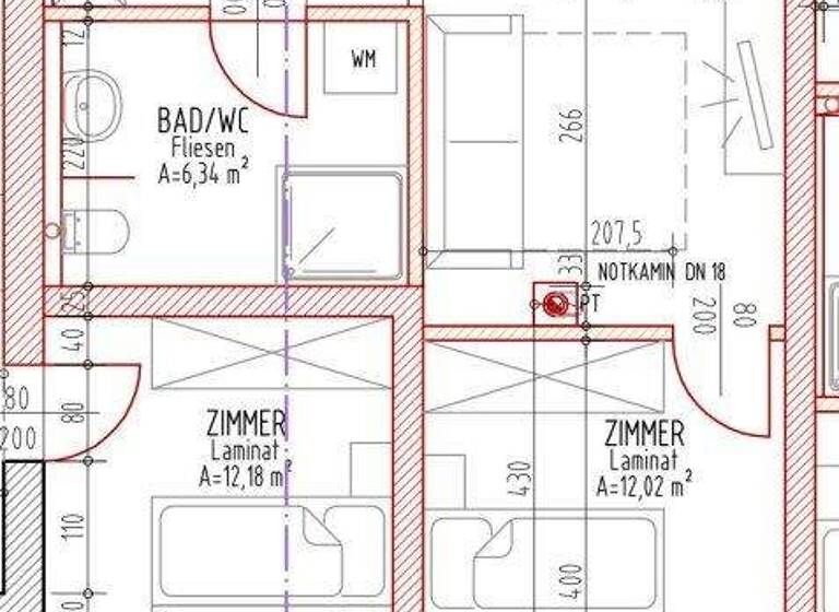 Wohnung zur Miete - Erstbezug 460 € 2 Zimmer 44,9 m² EG Böheimkirchen 3071