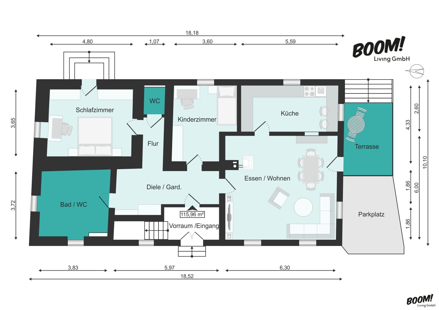 Haus zum Kauf 495.550 € 3 Zimmer 116 m²<br/>Wohnfläche Pöllau 8225