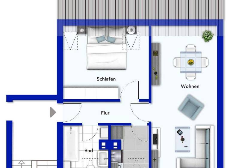 Wohnung zum Kauf 114.000 € 2 Zimmer 48 m² frei ab sofort Murrhardt 71540