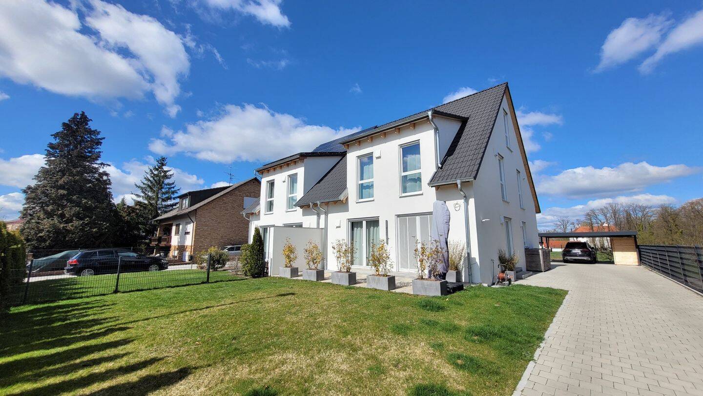 Immobilie in Großenseebach - NEUBAU Highlight 2023 - Stilvolle Doppelhaushälfte zum Einziehen & Wohlfühlen - Bild 0