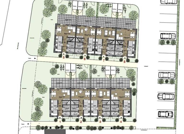 Reihenmittelhaus zum Kauf provisionsfrei 398.000 € 4,5 Zimmer 109 m² Zwenkau 04442