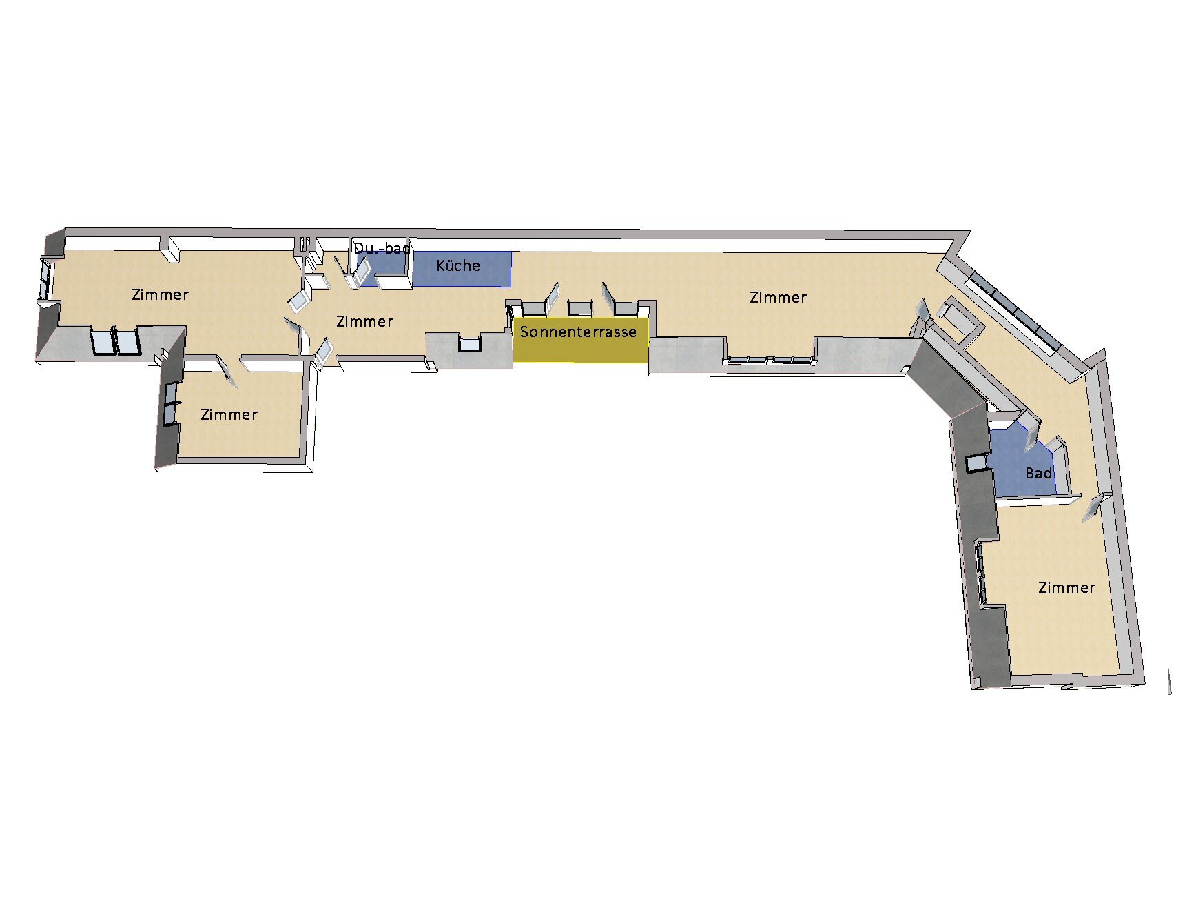 Wohnung zum Kauf 2.500.000 € 6 Zimmer 218 m²<br/>Wohnfläche ab sofort<br/>Verfügbarkeit Schöneberg Berlin 10781