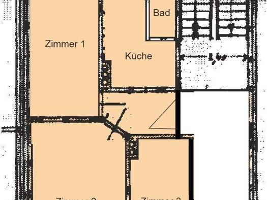 Wohnung zur Miete 600 € 3 Zimmer 53,6 m² West Jena 07743