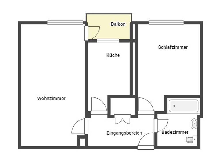 Wohnung zur Miete nur mit Wohnberechtigungsschein 353 € 2 Zimmer 56,8 m²<br/>Wohnfläche EG<br/>Geschoss Raiffeisenstraße 19 Weißenthurm 56575