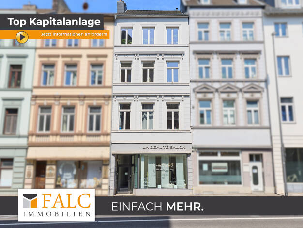 Mehrfamilienhaus zum Kauf provisionsfrei 950.000 € 21 Zimmer 368 m² 305 m² Grundstück Adalbertsteinweg 113 Aachen Aachen - Mitte 52070