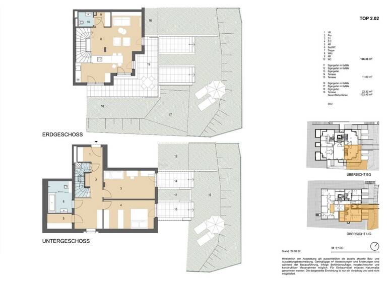 Wohnung zum Kauf - Erstbezug 800.000 € 3 Zimmer 106,5 m² EG Am Renninger 10 Klosterneuburg 3400