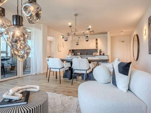 Terrassenwohnung zum Kauf - Neubau 687.000 € 2 Zimmer 73,6 m² Stresemannallee 59 Sachsenhausen Süd 60599
