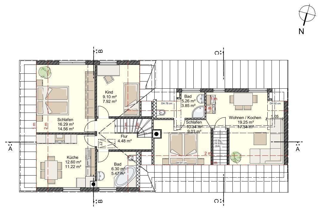 Doppelhaushälfte zum Kauf provisionsfrei 525.000 € 4 Zimmer 185 m²<br/>Wohnfläche 500 m²<br/>Grundstück ab sofort<br/>Verfügbarkeit Zingst Zingst 18374