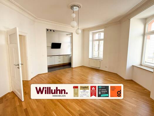 Wohnung zur Miete 750 € 2 Zimmer 70 m² 1. Geschoss Stötteritz Südost 04299