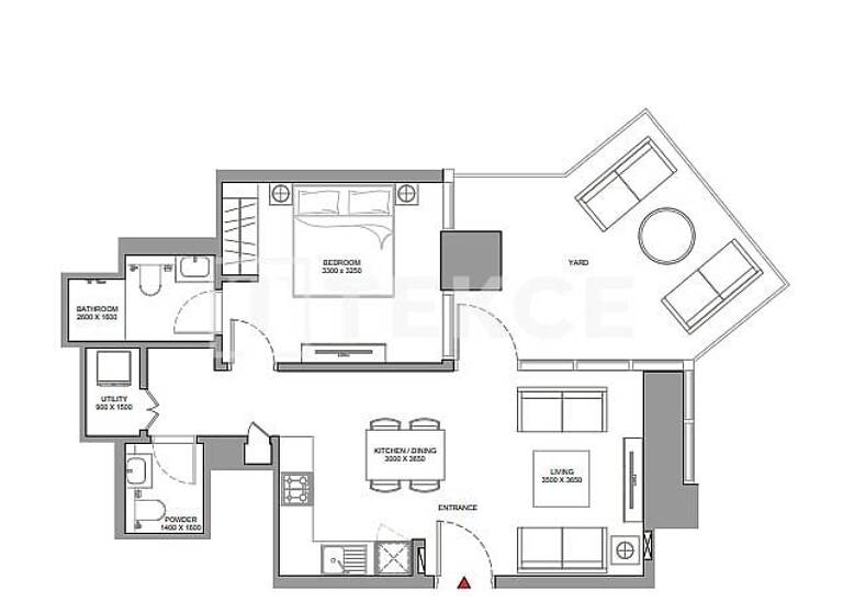 Studio zum Kauf 458.000 € 2 Zimmer 72 m² 10. Geschoss Dubai