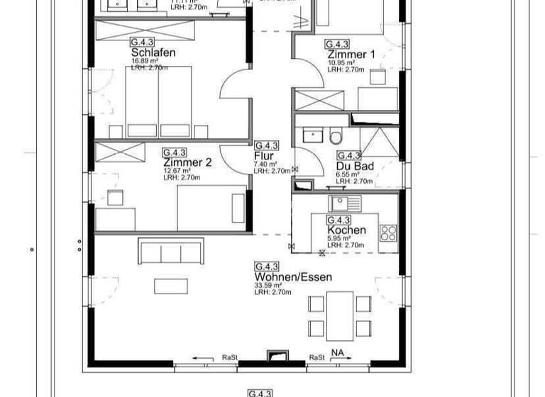 Wohnung zum Kauf 1.425.000 € 4 Zimmer 157 m² 4. Geschoss Wiesbaden 65189