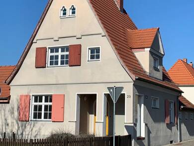 Reihenendhaus zur Miete 950 € 4 Zimmer 98,1 m² 300 m² Grundstück frei ab sofort Straße des Friedens 29 Zschornewitz Gräfenhainichen 06772