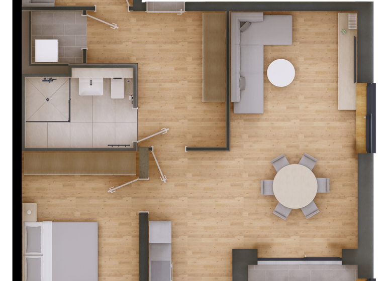 Wohnung zum Kauf - Erstbezug provisionsfrei 419.900 € 3 Zimmer 78,5 m² EG Angermühle 11 Deggendorf 94469