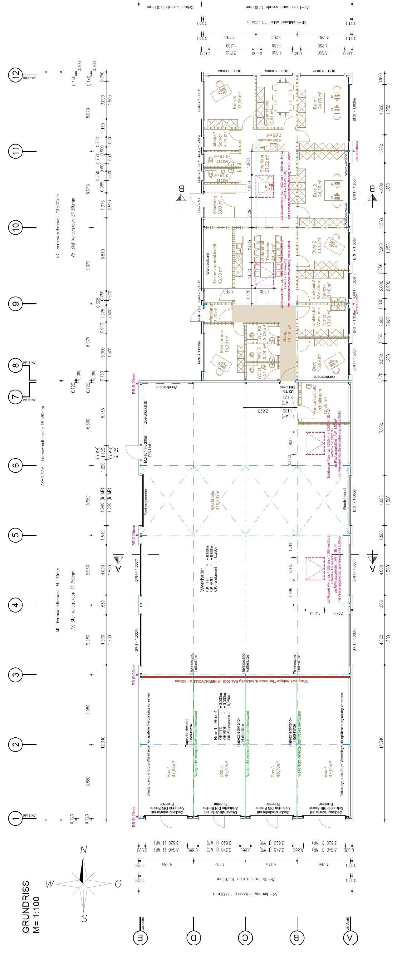 Lagerhalle zur Miete 6,90 € 550 m²<br/>Lagerfläche von 370 m² bis 550 m²<br/>Teilbarkeit Am Michlbach 3 Vohenstrauß Vohenstrauß 92648