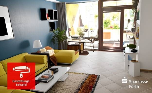 Wohnung zum Kauf 240.000 € 3 Zimmer 76,2 m² 1. Geschoss Unterfarrnbach Fürth 90766