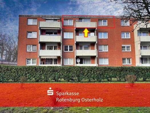 Wohnung zum Kauf 169.000 € 4 Zimmer 91 m² 3. Geschoss Innenstadt Osterholz-Scharmbeck 27711