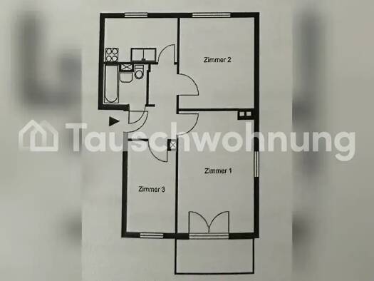 Wohnung zur Miete Tauschwohnung 435 € 3 Zimmer 57 m² 2. Geschoss Karlshorst Berlin 10318