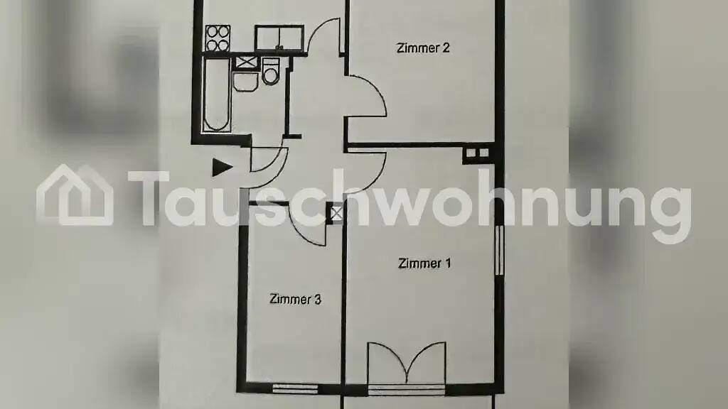 Wohnung zur Miete Tauschwohnung 435 € 3 Zimmer 57 m² 2. Geschoss Karlshorst Berlin 10318
