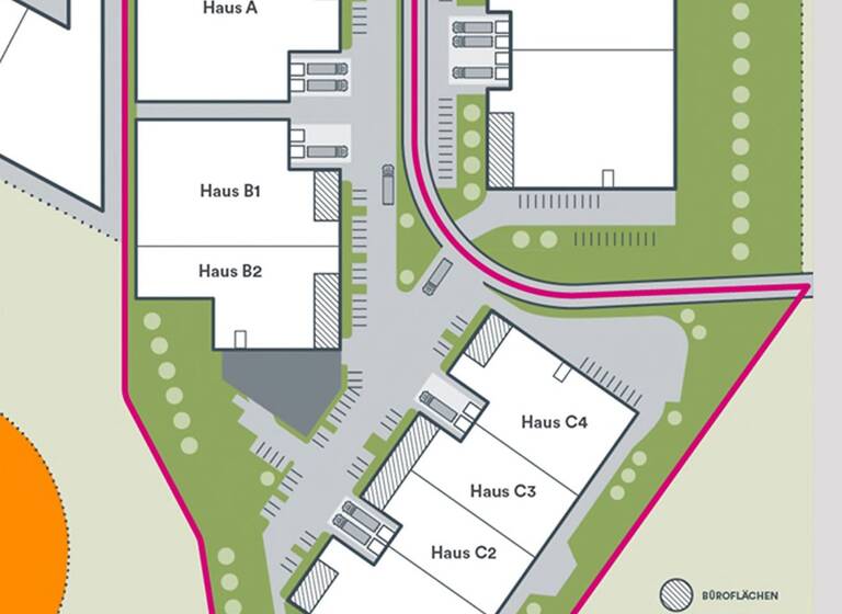 Logistikzentrum zur Miete provisionsfrei 13.407 m² Lagerfläche teilbar von 1.243 m² bis 13.407 m² Alt-Homberg Duisburg 47198