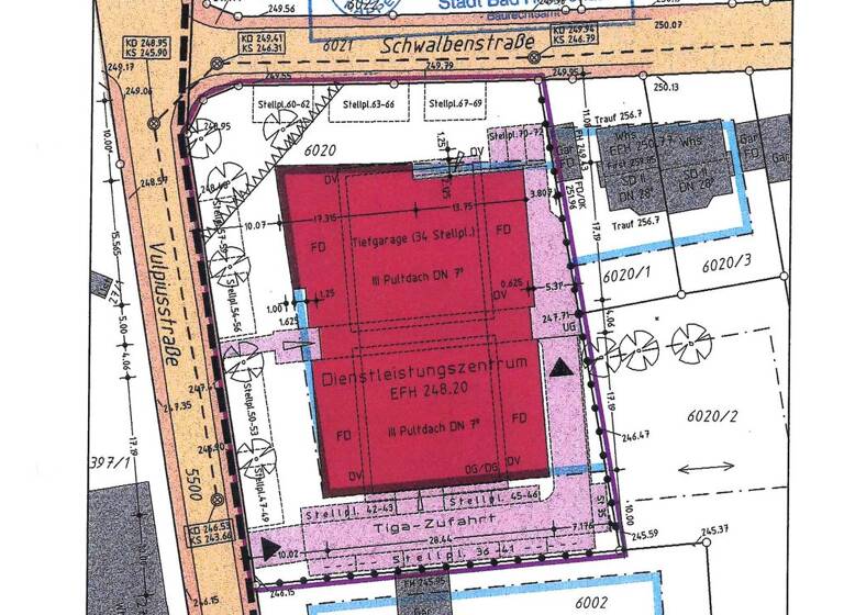 Bürogebäude zum Kauf als Kapitalanlage geeignet 2.396 m² 2.736 m² Grundstück Bad Rappenau 74906