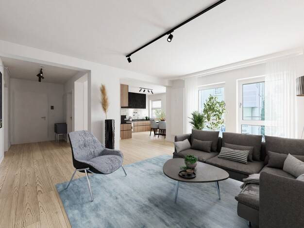 Wohnung zum Kauf 259.000 € 2 Zimmer 77,4 m² 1. Geschoss Bruchsal 76646
