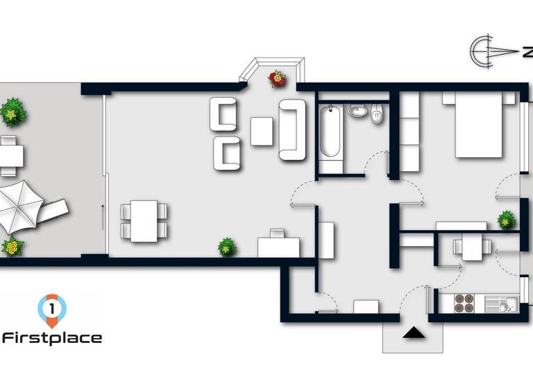 Wohnung zum Kauf 760.000 € 3 Zimmer 82 m² 1. Geschoss Neuhausen-Nymphenburg München 80638