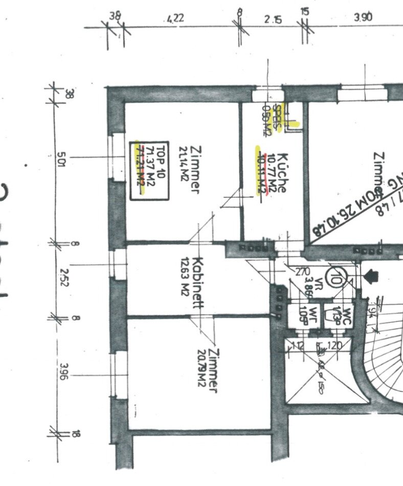 Wohnung zum Kauf 198.890 € 3 Zimmer 71 m²<br/>Wohnfläche 3.<br/>Geschoss Braunhubergasse Wien 1110