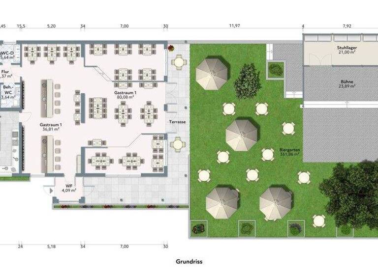 Restaurant zur Miete 3.000 € Erolzheim 88453