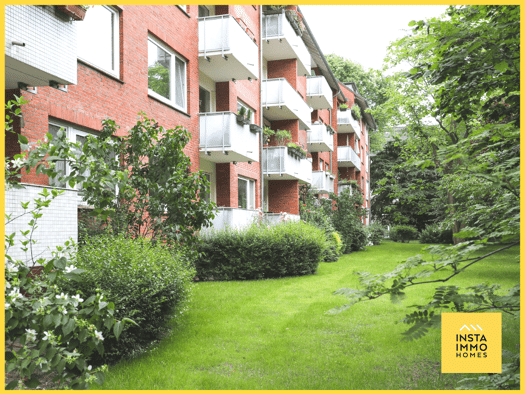Wohnung zum Kauf 320.000 € 2 Zimmer 59,7 m² EG Barmbek-Süd Hamburg 22081