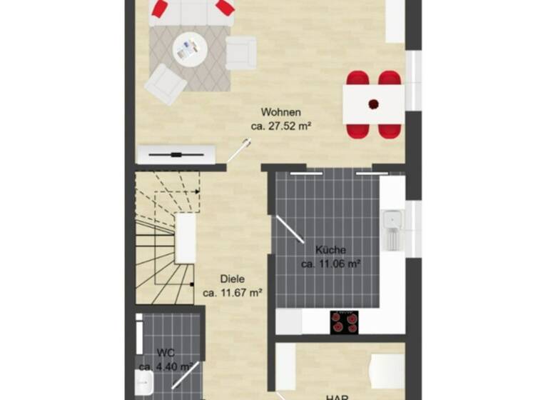 Einfamilienhaus zur Miete - Erstbezug 1.750 € 5 Zimmer 130,4 m² 494 m² Grundstück frei ab sofort Ottersleben Magdeburg 39116