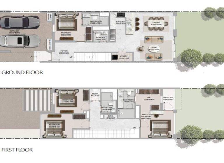 Villa zum Kauf provisionsfrei 910.229 € 5 Zimmer 228,5 m² 160,8 m² Grundstück Dubai