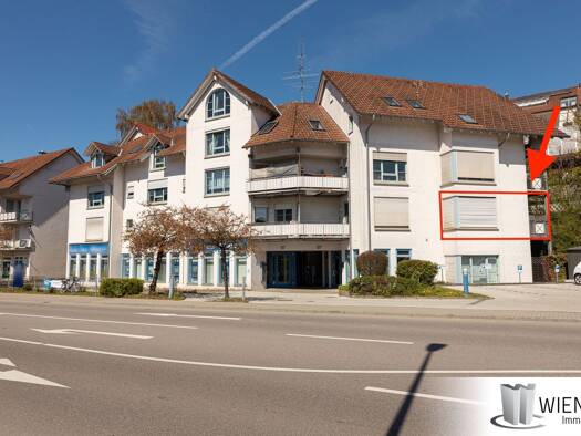 Wohnung zum Kauf 153.000 € 2 Zimmer 53,6 m² 4. Geschoss Schaffhauser Straße 87 Tiengen Waldshut-Tiengen 79761