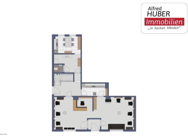 Bürofläche zur Miete 500 € 66 m² Bürofläche Pfarrer-Rehrl-Str. 6 Saaldorf Saaldorf-Surheim 83416