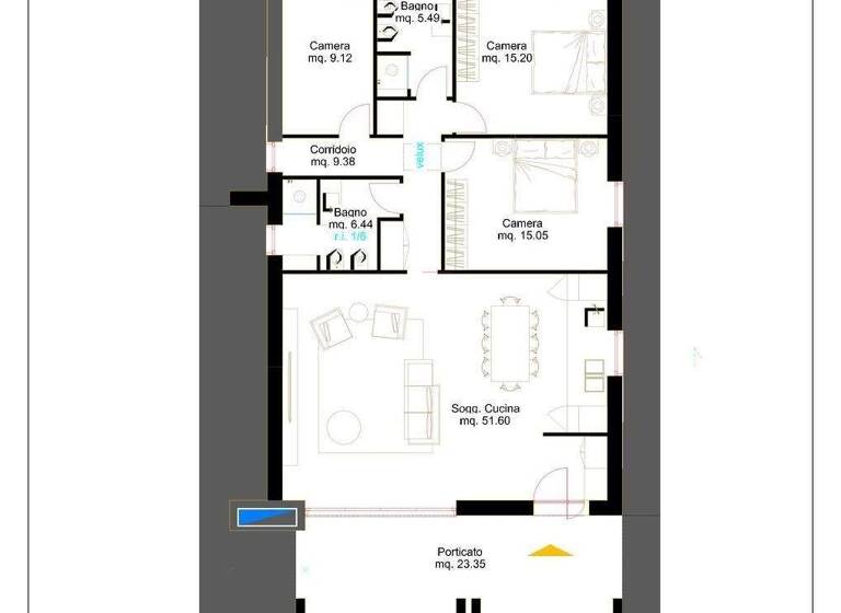 Villa zum Kauf - Erstbezug 1.300.000 € 4 Zimmer 220 m² frei ab sofort Via Bosca Lazise