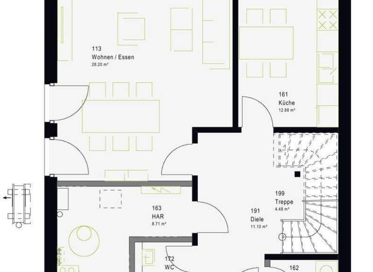 Doppelhaushälfte zum Kauf 585.359 € 5 Zimmer 145 m² 467 m² Grundstück Sondermoning Nußdorf 83365