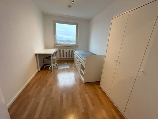 Wohnung zur Miete 500 € 1 Zimmer 14 m² 14. Geschoss frei ab sofort Im Mainfeld 23 Niederrad Süd 60528