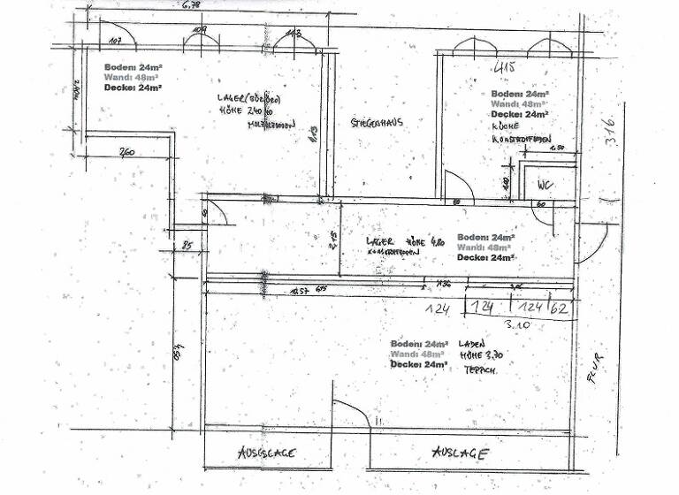 Laden zur Miete 10 € Wien 1070