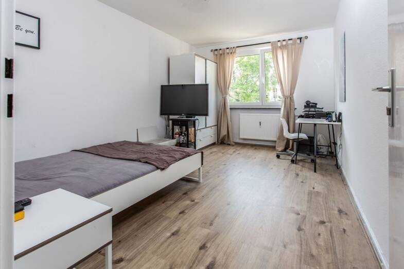 WG-Zimmer zur Miete Wohnen auf Zeit 620 € 18 m² 2. Geschoss frei ab 31.05.2025 Hermannstraße 00 Nordend - West Frankfurt am Main 60318