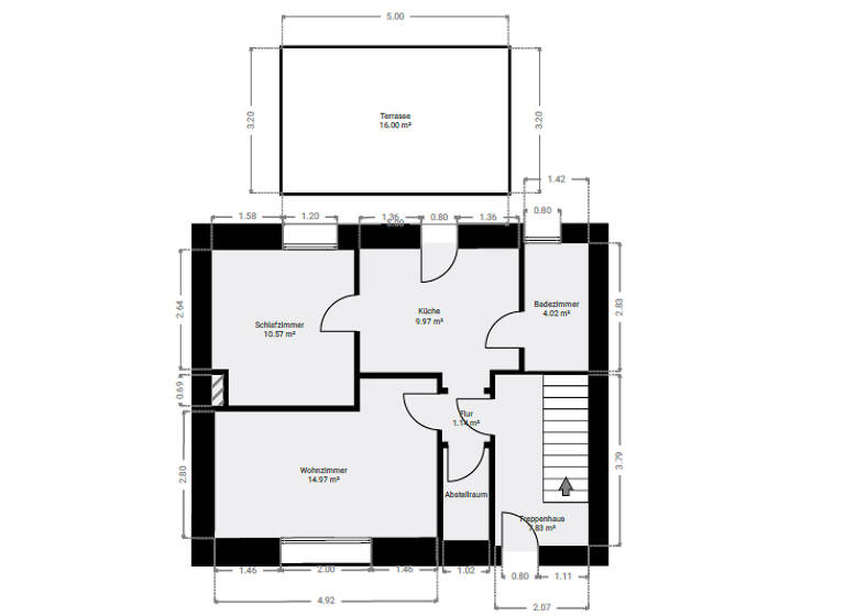 Mehrfamilienhaus zum Kauf 189.900 € 4 Zimmer 91 m² 268 m² Grundstück Velau-Steinfurt Stolberg 52222