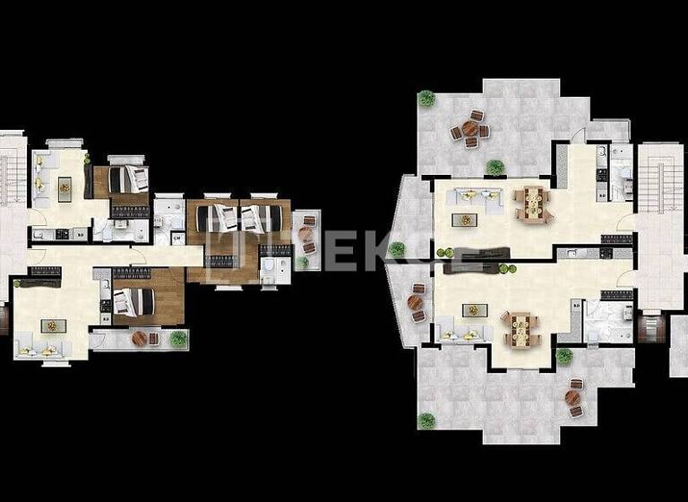 Penthouse zum Kauf 254.000 € 2 Zimmer 200 m² 6. Geschoss Gazimagusa 99450