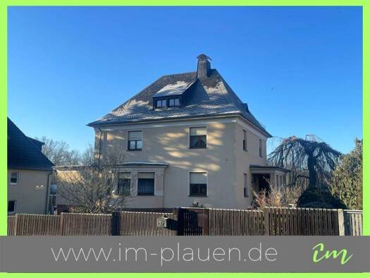 Villa zum Kauf 495.000 € 10 Zimmer 223,6 m² 1.610 m² Grundstück frei ab sofort Stadtparkring 7 Stadtmitte Plauen 08523