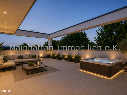 Penthouse zum Kauf 895.000 € 3 Zimmer 124 m² 3. Geschoss Kalbach-Riedberg Kalbach-Riedberg 60438