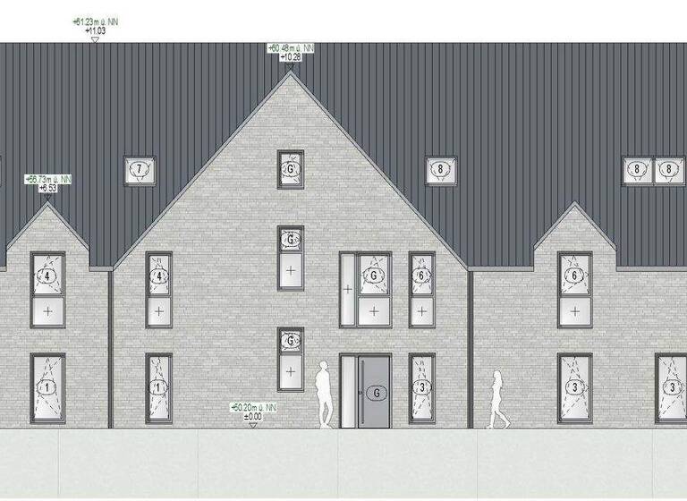 Terrassenwohnung zum Kauf - Erstbezug provisionsfrei 351.200 € 3 Zimmer 84 m² Borken 46325