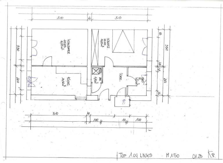 Wohnung zur Miete 533 € 2,5 Zimmer Waldegg Linz 4020