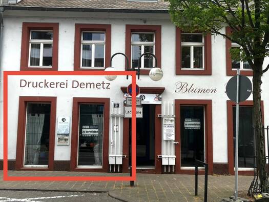 Laden zur Miete 600 € 2 Zimmer 69 m² Verkaufsfläche St. Ingbert Sankt Ingbert 66386